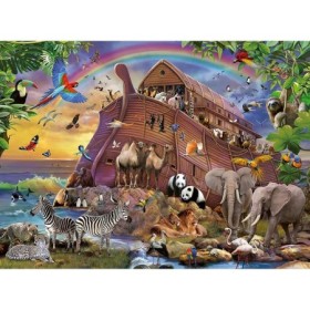 Puzzle arca cu animalute 150 piese